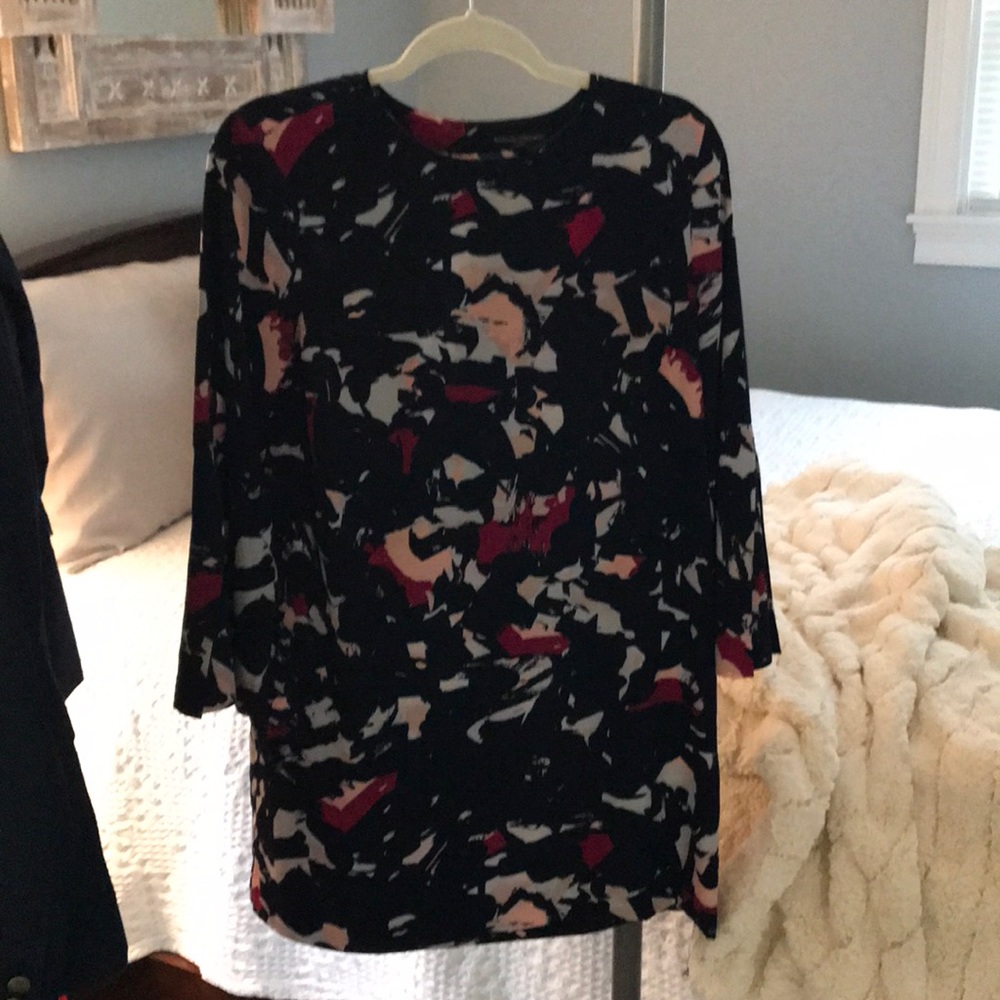 Patterned Shift Dress